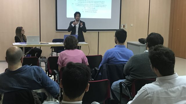 Talleres de formación sobre integridad en el deporte