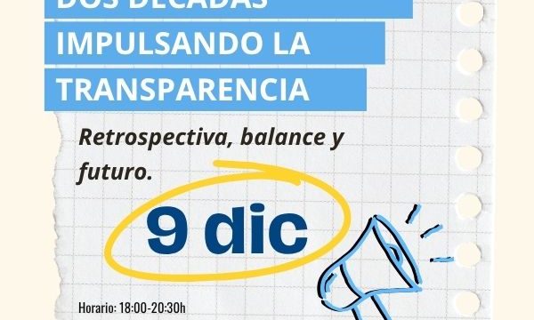 SAVE THE DATE. 9 DIC. ¡Celebramos 20 años de TI-España!