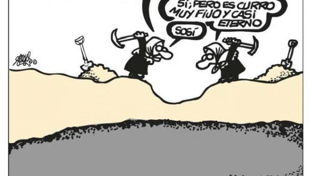 Recuerdo de TI-España para Antonio Fraguas “Forges”