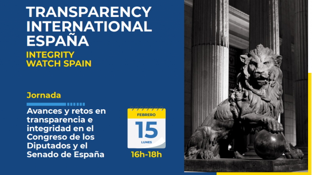 TI-España presentó Integrity Watch Spain, proyecto que promueve la integridad parlamentaria en España