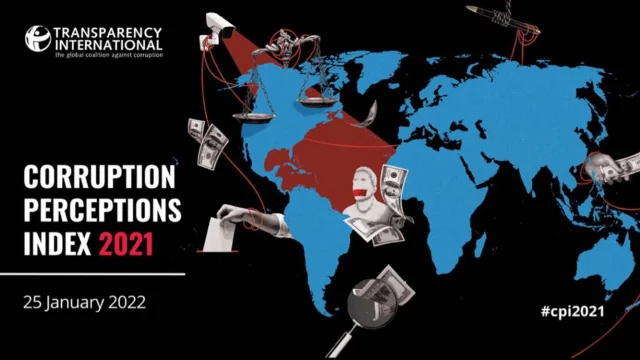 España no progresa en la lucha contra la corrupción y baja un punto y dos puestos en el ranking del Índice de Percepción de la Corrupción 2021