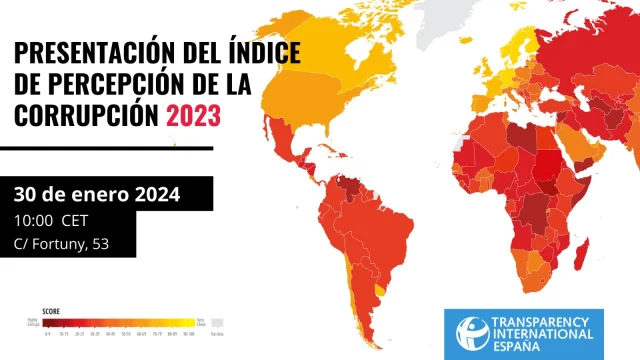 Evento de presentación del Índice de Percepción de la Corrupción 2023