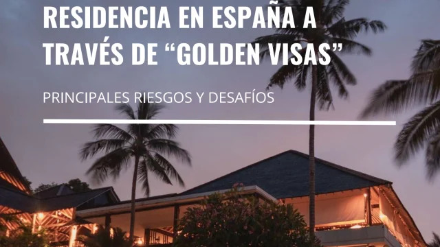 Transparency International España advierte sobre graves riesgos en programas de «golden visas» en España